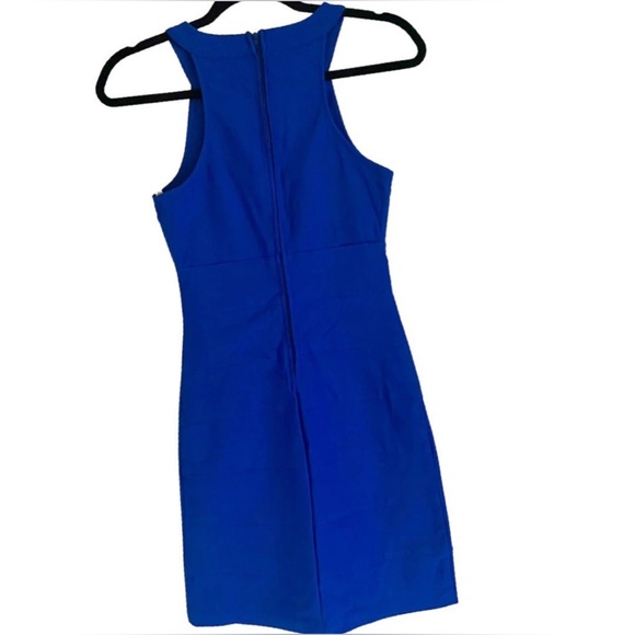 Royal Blue Cocktail Mini Dress_Juniors sz 5 - Picture 4 of 4